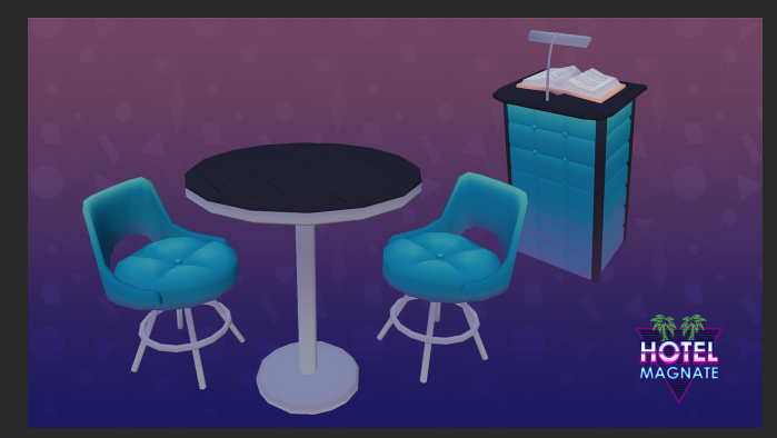 Restaurant Sim Table